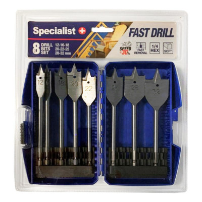 Specialist+ Flat Bit Kit 8pcs