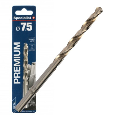 Specialist+ Premium drill bit 7.5mm 1pcs