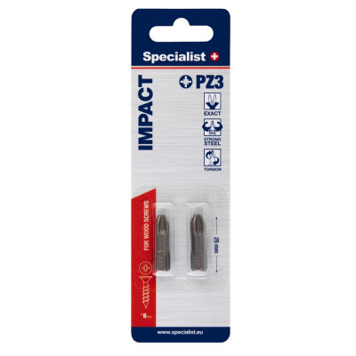 Screwdriver bits MERLIN PZ3 2pcs.