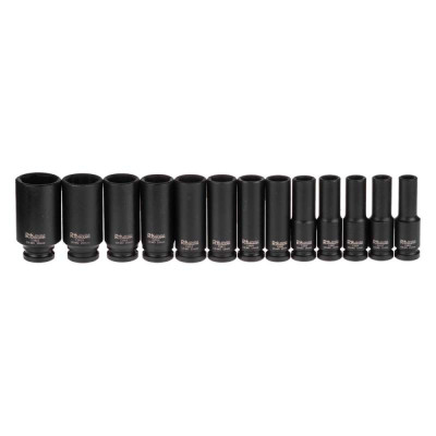 Set of impact sockets C4027, 13 pcs.