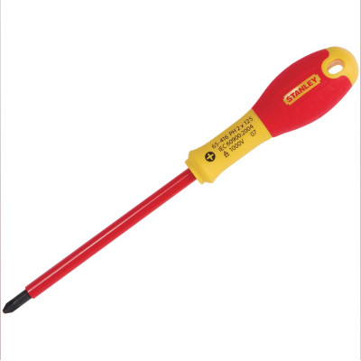 Stanley Fatmax Insulated Screwdriver VDE PH2x125 mm, 1000V
