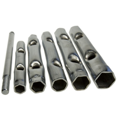 Tubular socket wrenches 6-22mm. 8pcs