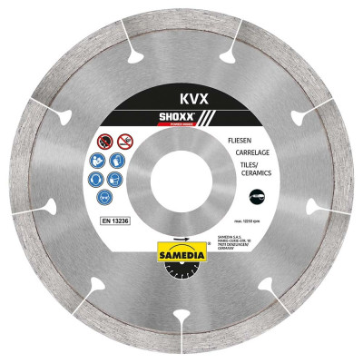 DIAMOND BLADE SAMEDIA KVX 115X22/1,5 MM