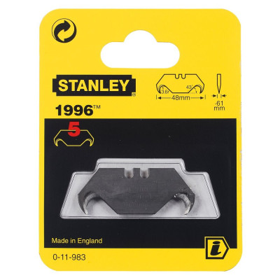 STANLEY hook blades 1996, 5 PCS