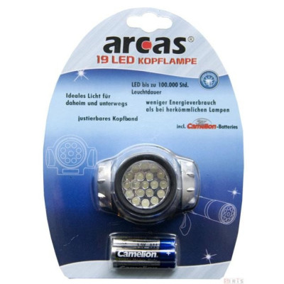 Head flashlight ARCAS 9 LED