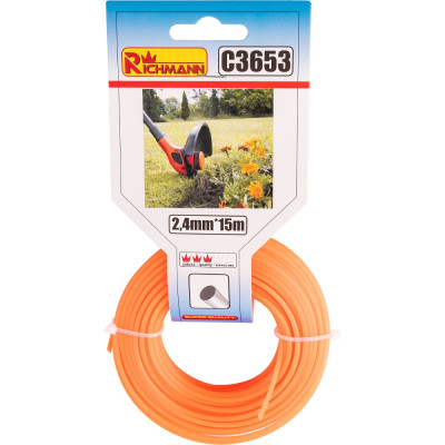 Line for mowers, 2,4 mm
