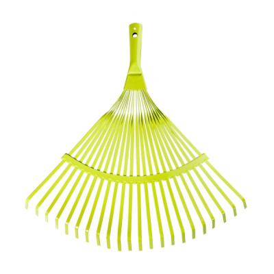 Steel leaf rakes, 22 T.