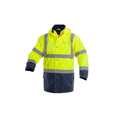 Striukė Sara Workwear 11-000102-L, mėlyna/geltona, L