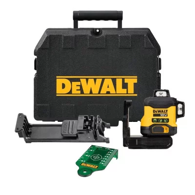 Nivelyras Dewalt DCLE34031N-XJ, 360 °, žalia